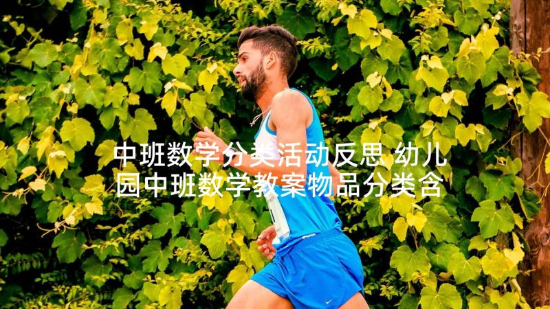 中班数学分类活动反思 幼儿园中班数学教案物品分类含反思(模板5篇)