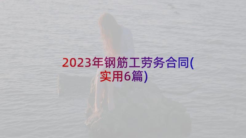 2023年钢筋工劳务合同(实用6篇)