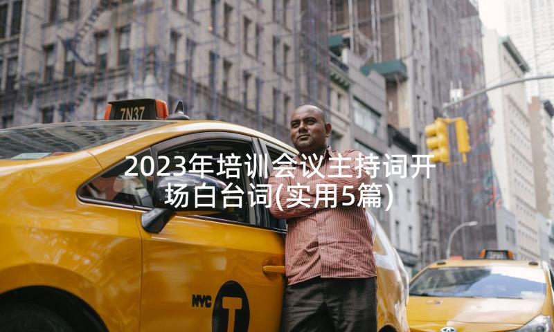 2023年培训会议主持词开场白台词(实用5篇)