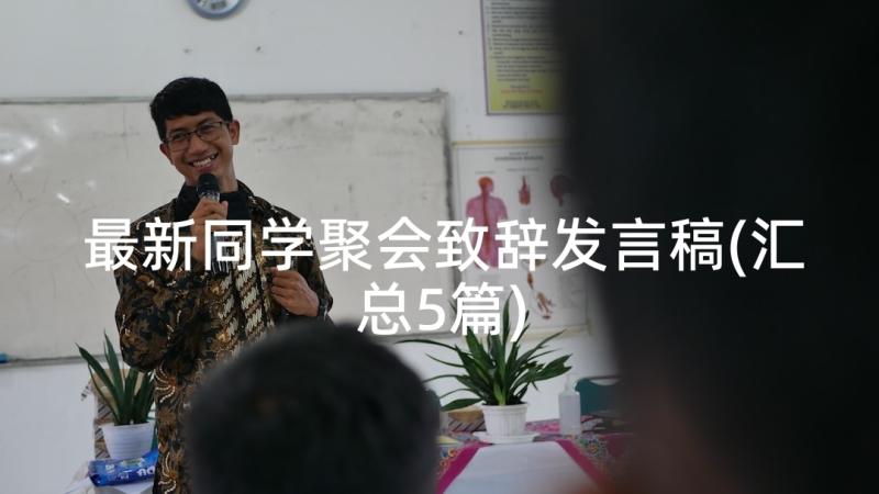 最新同学聚会致辞发言稿(汇总5篇)