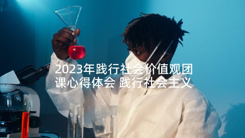 2023年践行社会价值观团课心得体会 践行社会主义核心价值观心得体会(模板5篇)