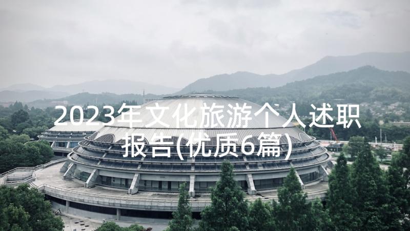 2023年文化旅游个人述职报告(优质6篇)