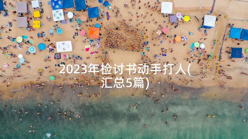 2023年检讨书动手打人(汇总5篇)