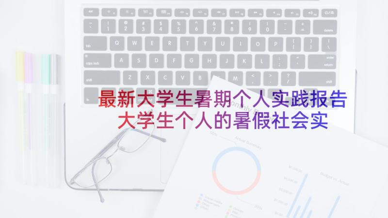 最新大学生暑期个人实践报告 大学生个人的暑假社会实践报告(大全5篇)