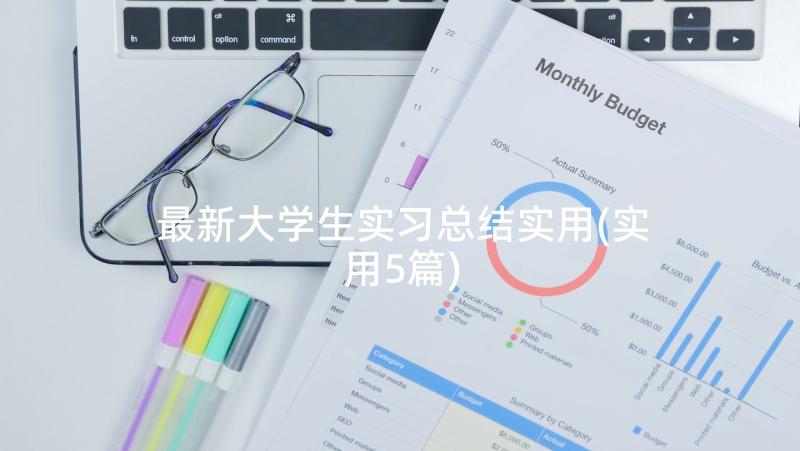 最新大学生实习总结实用(实用5篇)