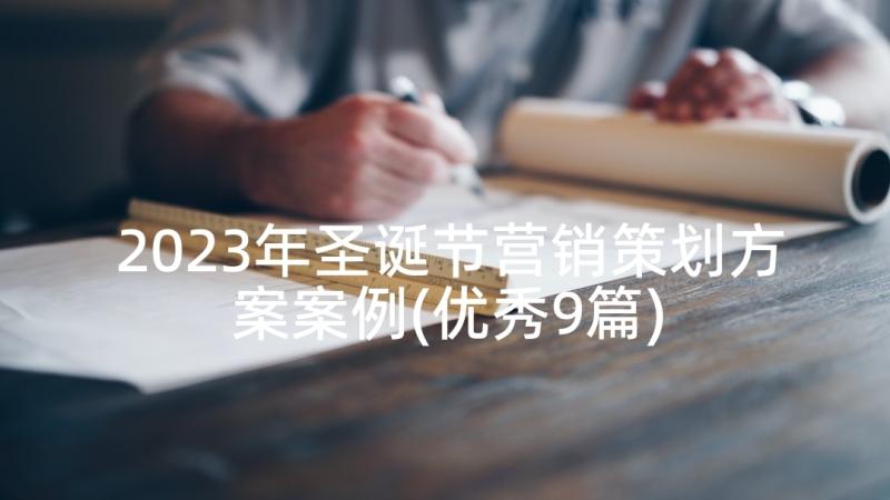 2023年圣诞节营销策划方案案例(优秀9篇)