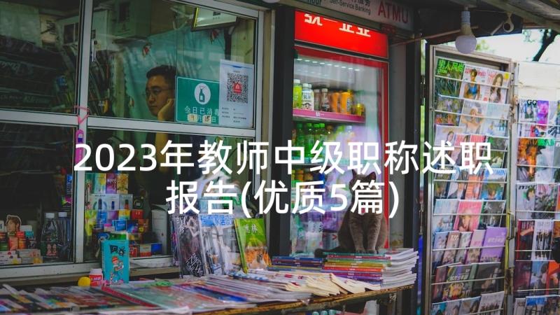 2023年教师中级职称述职报告(优质5篇)