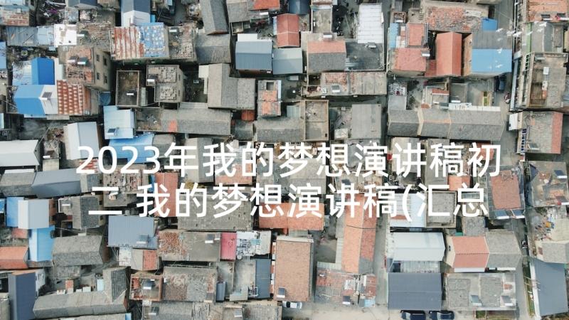 2023年我的梦想演讲稿初二 我的梦想演讲稿(汇总10篇)