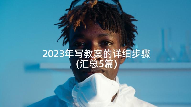 2023年写教案的详细步骤(汇总5篇)