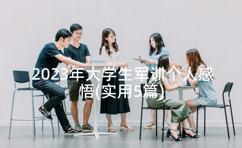 2023年大学生军训个人感悟(实用5篇)