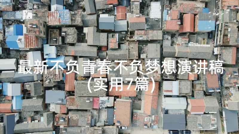 最新不负青春不负梦想演讲稿(实用7篇)