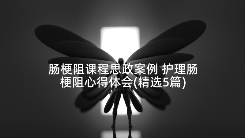 肠梗阻课程思政案例 护理肠梗阻心得体会(精选5篇)