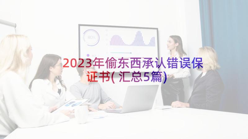 2023年偷东西承认错误保证书(汇总5篇)