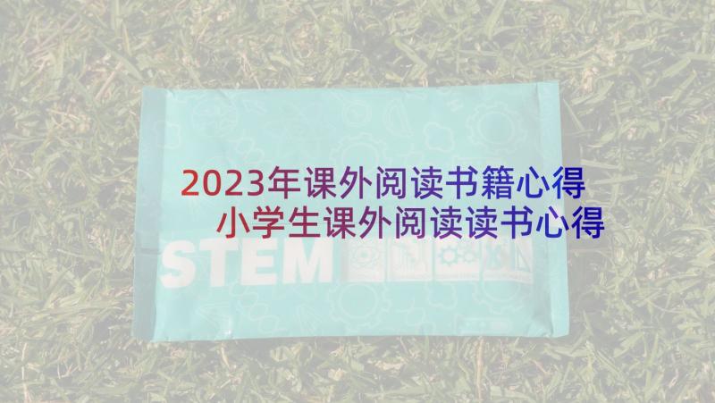 2023年课外阅读书籍心得 小学生课外阅读读书心得体会(精选5篇)