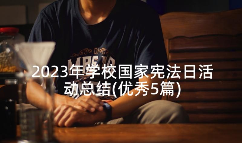 2023年学校国家宪法日活动总结(优秀5篇)