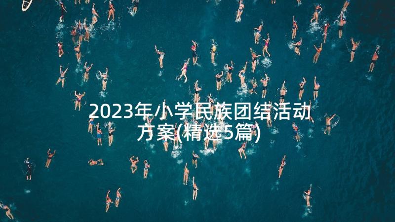 2023年小学民族团结活动方案(精选5篇)