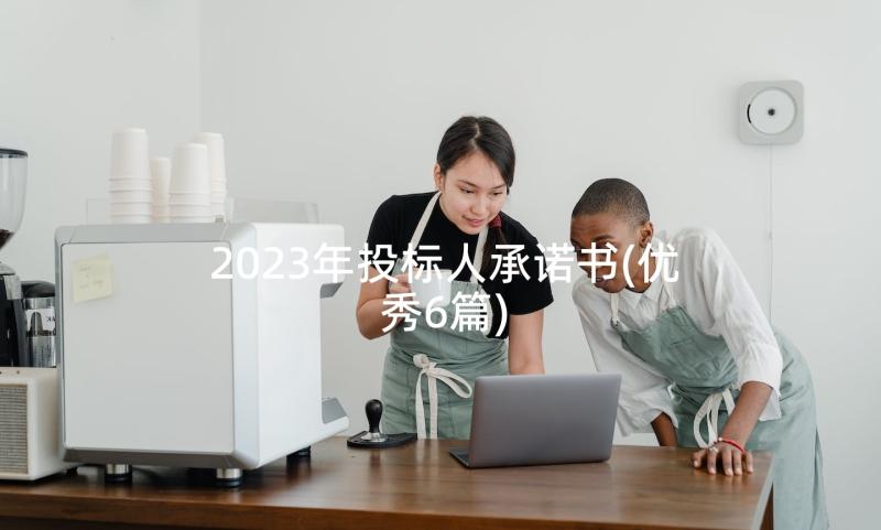 2023年投标人承诺书(优秀6篇)