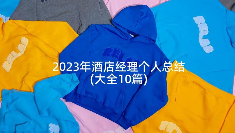 2023年酒店经理个人总结(大全10篇)