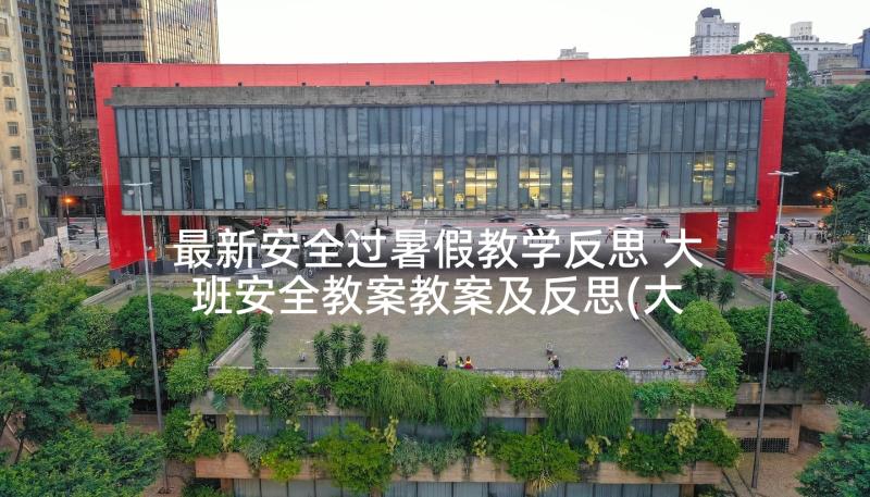 最新安全过暑假教学反思 大班安全教案教案及反思(大全8篇)