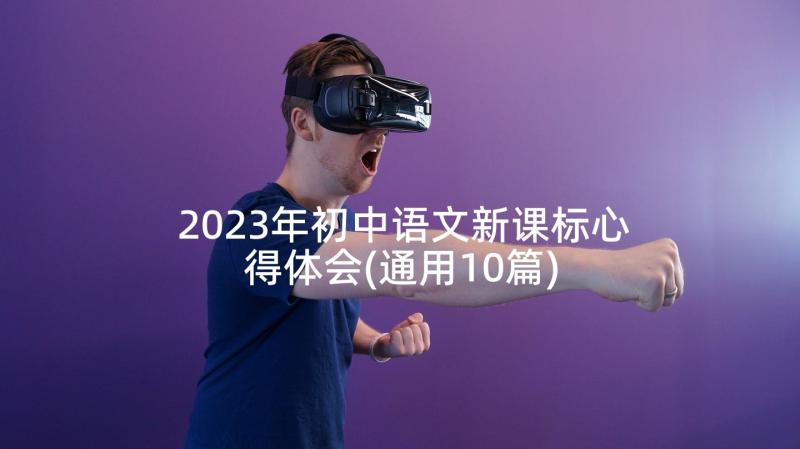 2023年初中语文新课标心得体会(通用10篇)