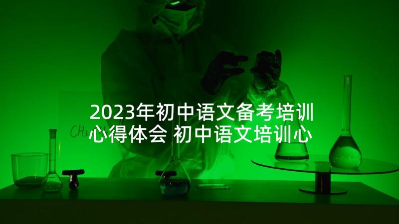 2023年初中语文备考培训心得体会 初中语文培训心得体会(优质6篇)