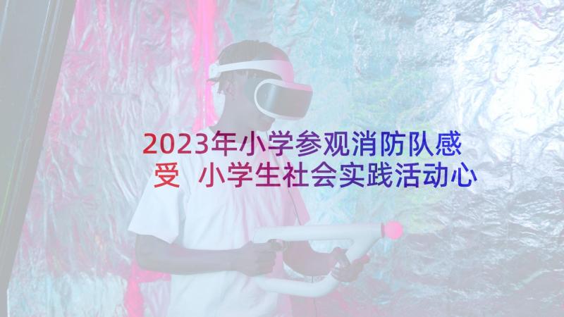 2023年小学参观消防队感受 小学生社会实践活动心得体会(实用9篇)