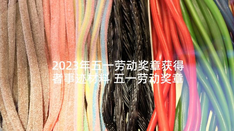 2023年五一劳动奖章获得者事迹材料 五一劳动奖章获得者事迹材料十(大全5篇)