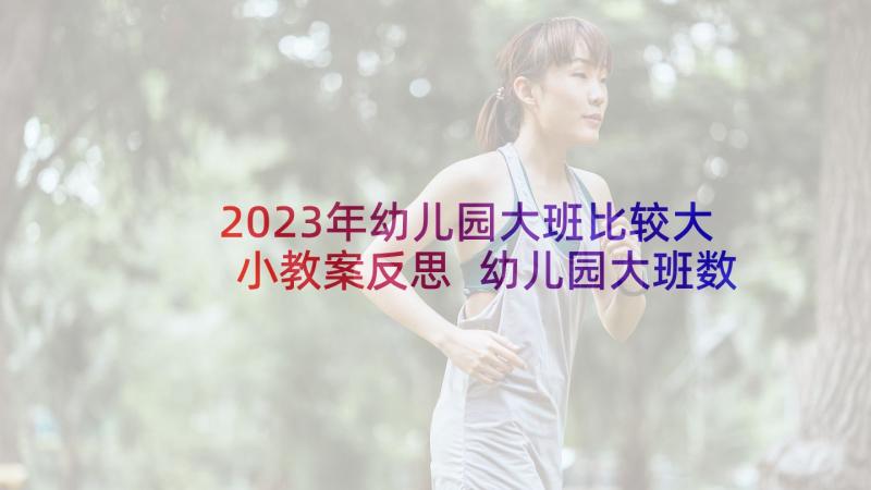 2023年幼儿园大班比较大小教案反思 幼儿园大班数学教案比较面积含反思(汇总5篇)