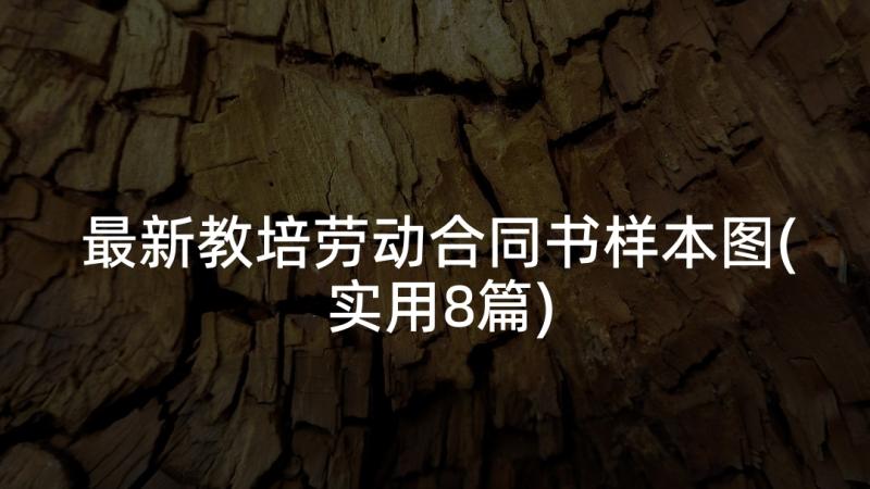 最新教培劳动合同书样本图(实用8篇)