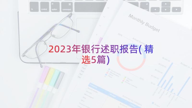 2023年银行述职报告(精选5篇)