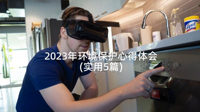 2023年环境保护心得体会(实用5篇)