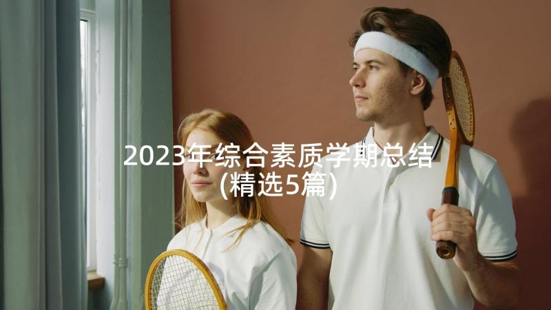 2023年综合素质学期总结(精选5篇)