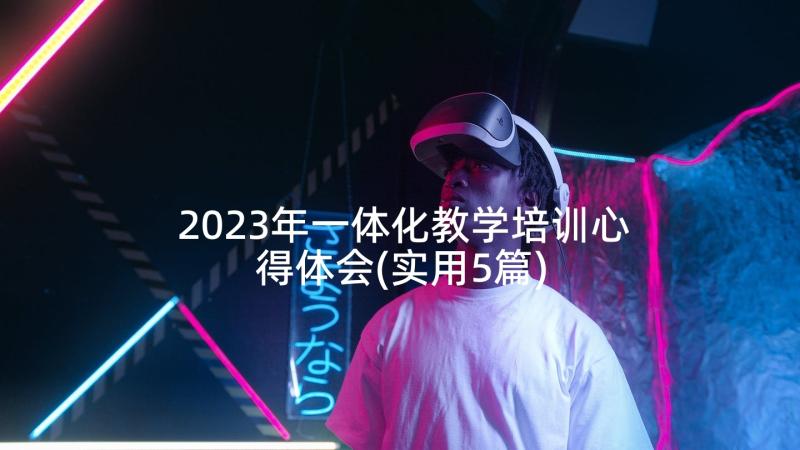 2023年一体化教学培训心得体会(实用5篇)