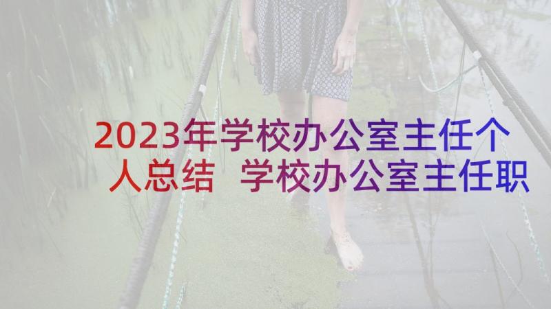 2023年学校办公室主任个人总结 学校办公室主任职责(优秀10篇)