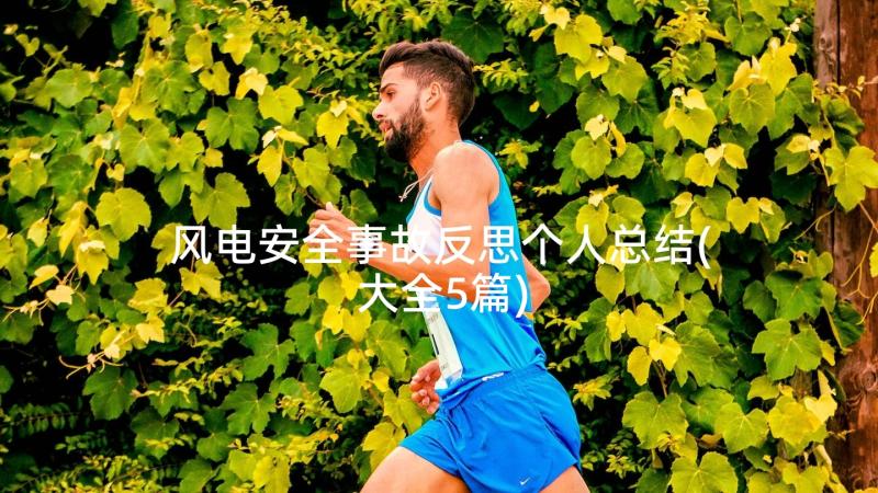 风电安全事故反思个人总结(大全5篇)