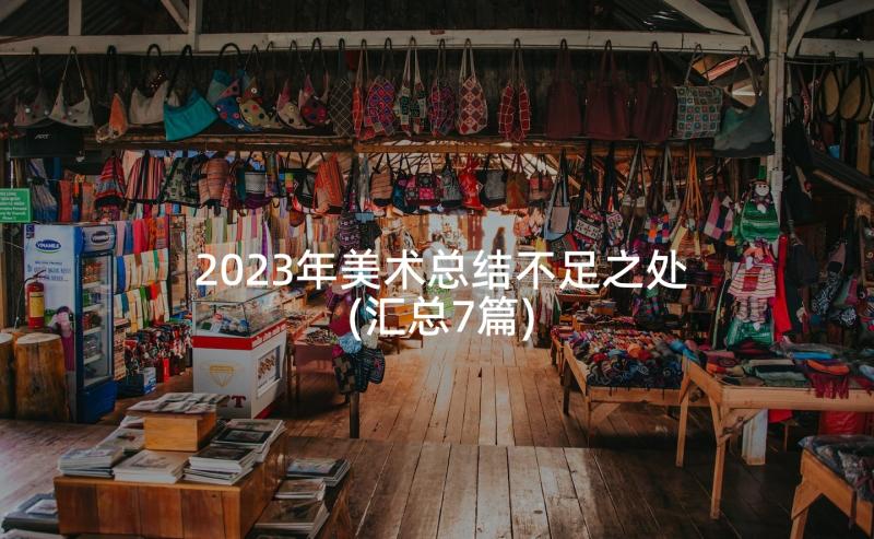 2023年美术总结不足之处(汇总7篇)