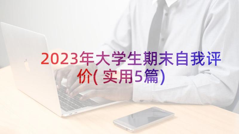 2023年大学生期末自我评价(实用5篇)