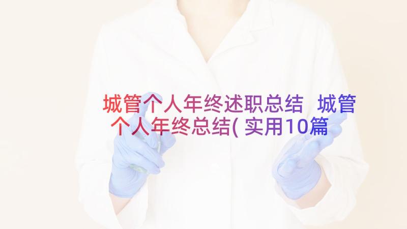 城管个人年终述职总结 城管个人年终总结(实用10篇)