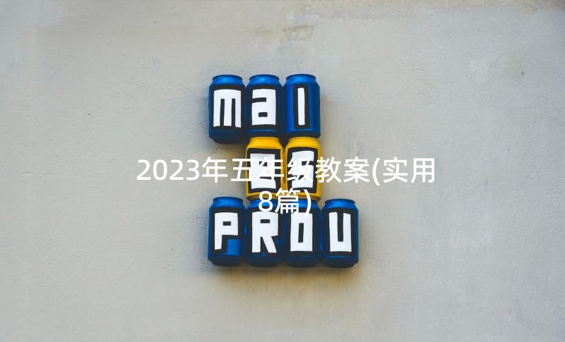 2023年五年级教案(实用8篇)