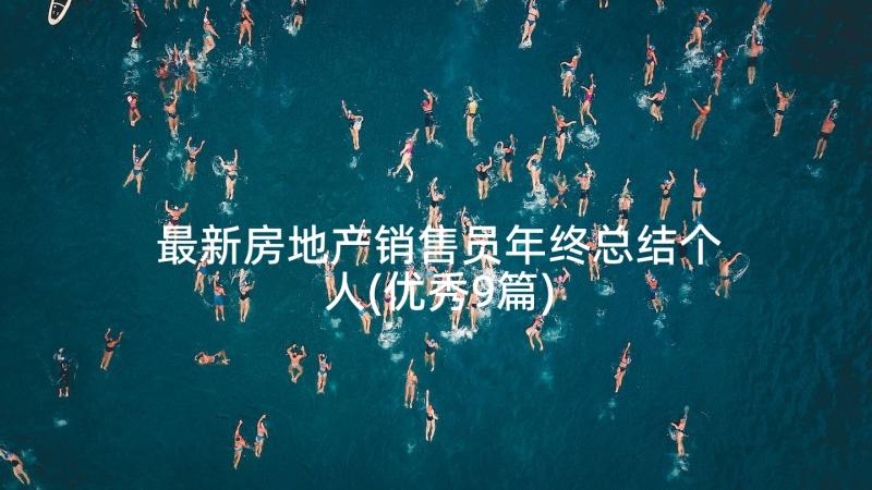 最新房地产销售员年终总结个人(优秀9篇)