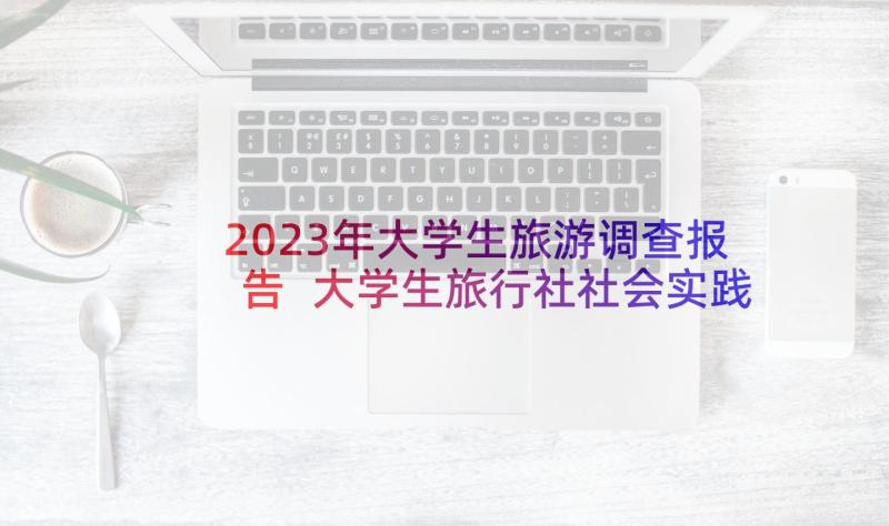 2023年大学生旅游调查报告 大学生旅行社社会实践报告(优质5篇)