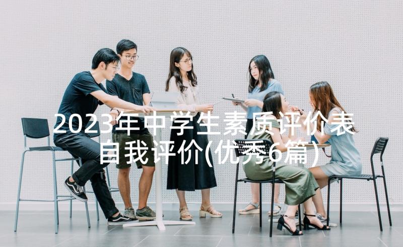 2023年中学生素质评价表自我评价(优秀6篇)