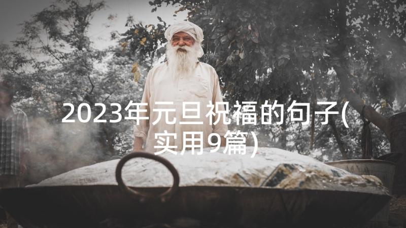 2023年元旦祝福的句子(实用9篇)