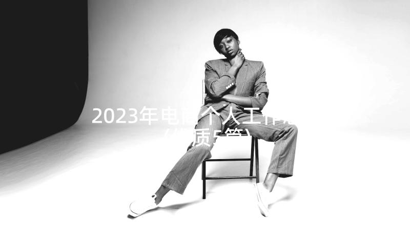 2023年电商个人工作总结(优质5篇)