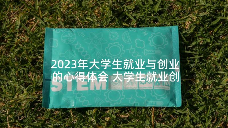 2023年大学生就业与创业的心得体会 大学生就业创业心得体会(模板5篇)