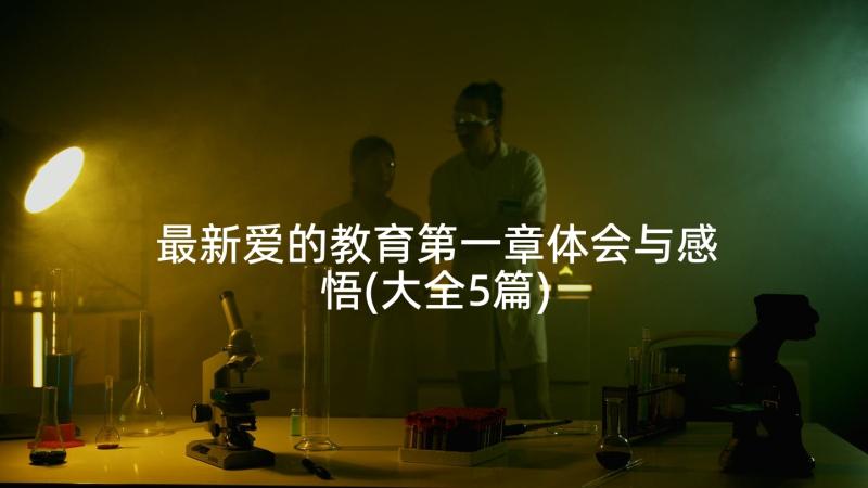 最新爱的教育第一章体会与感悟(大全5篇)