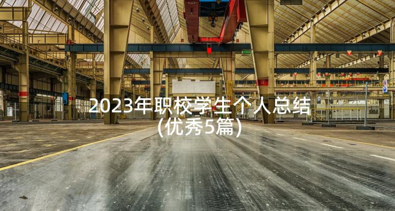 2023年职校学生个人总结(优秀5篇)