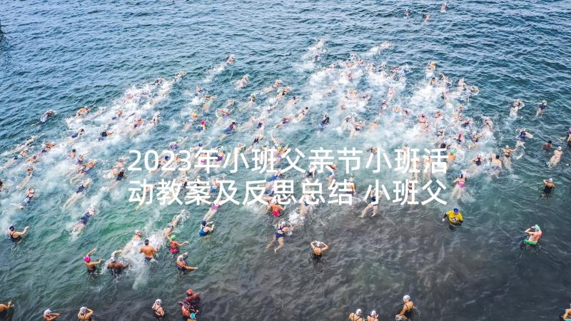 2023年小班父亲节小班活动教案及反思总结 小班父亲节活动教案(大全9篇)