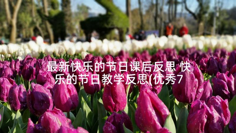 最新快乐的节日课后反思 快乐的节日教学反思(优秀7篇)