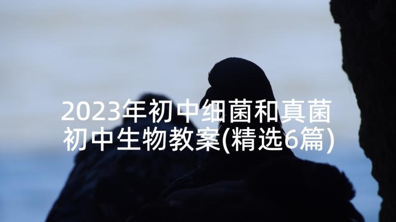 2023年初中细菌和真菌 初中生物教案(精选6篇)